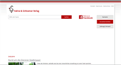 Desktop Screenshot of hahne-schloemer.de